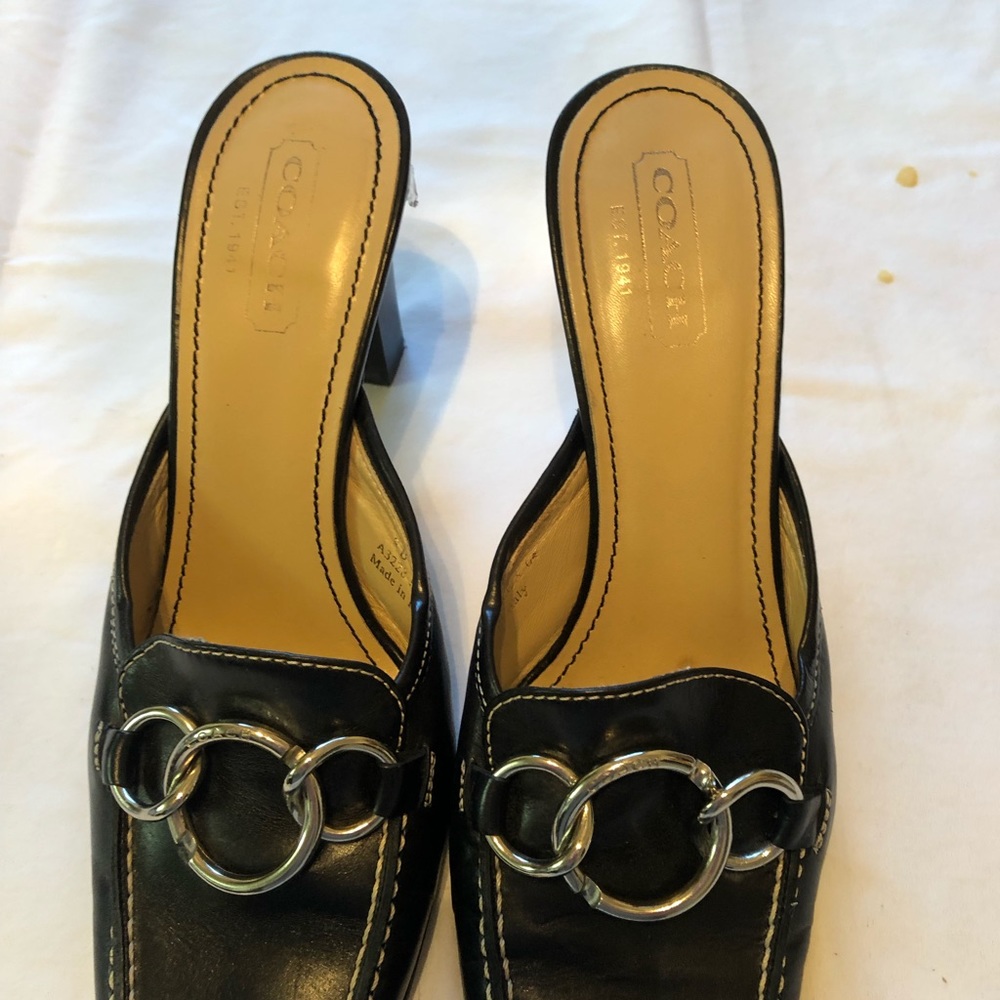 Slightly used Coach Heels